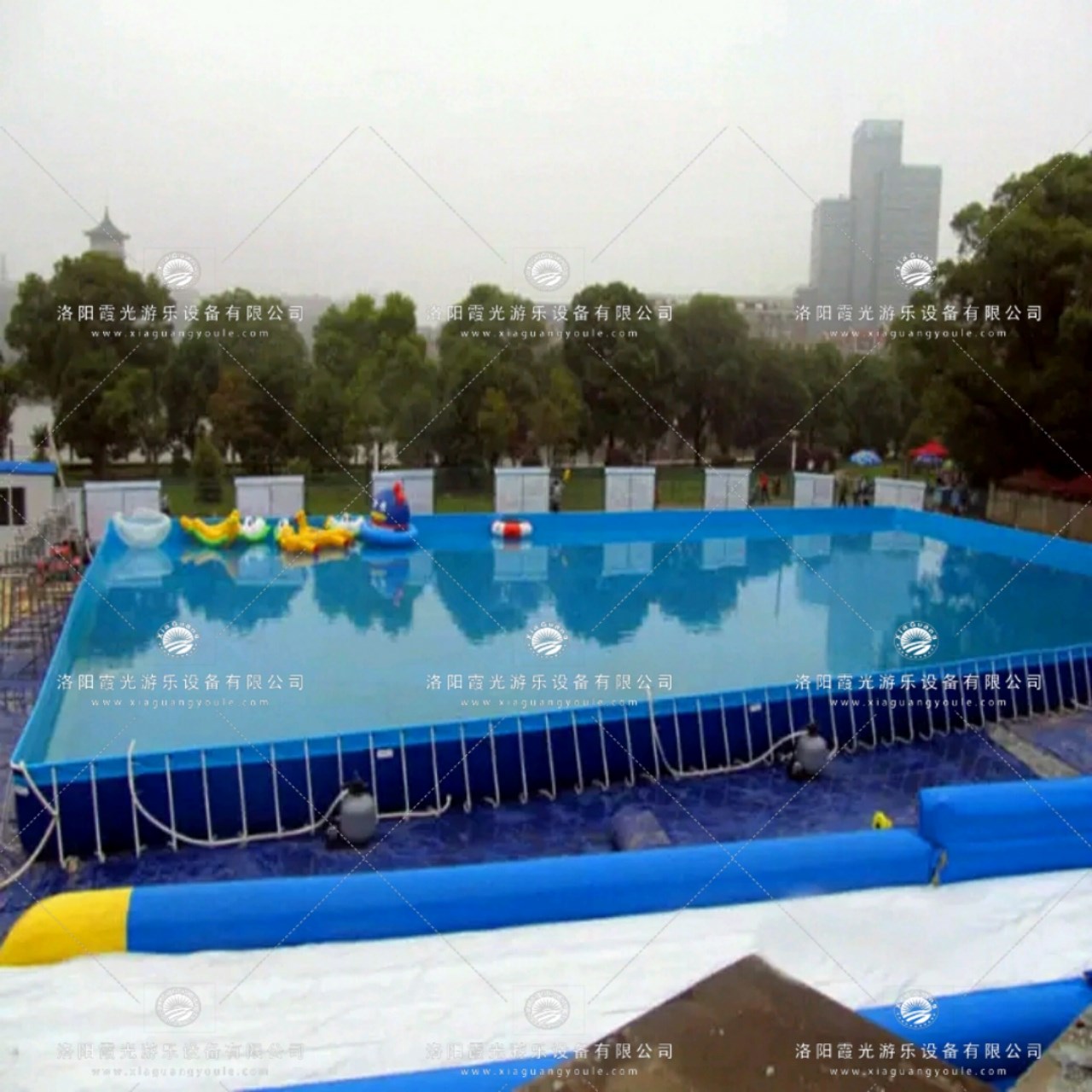 巴林左室外支架游泳池